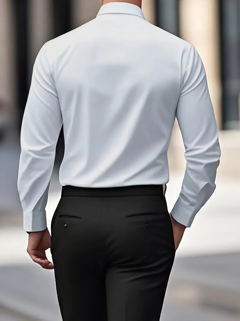 Camisa clásica de manga larga