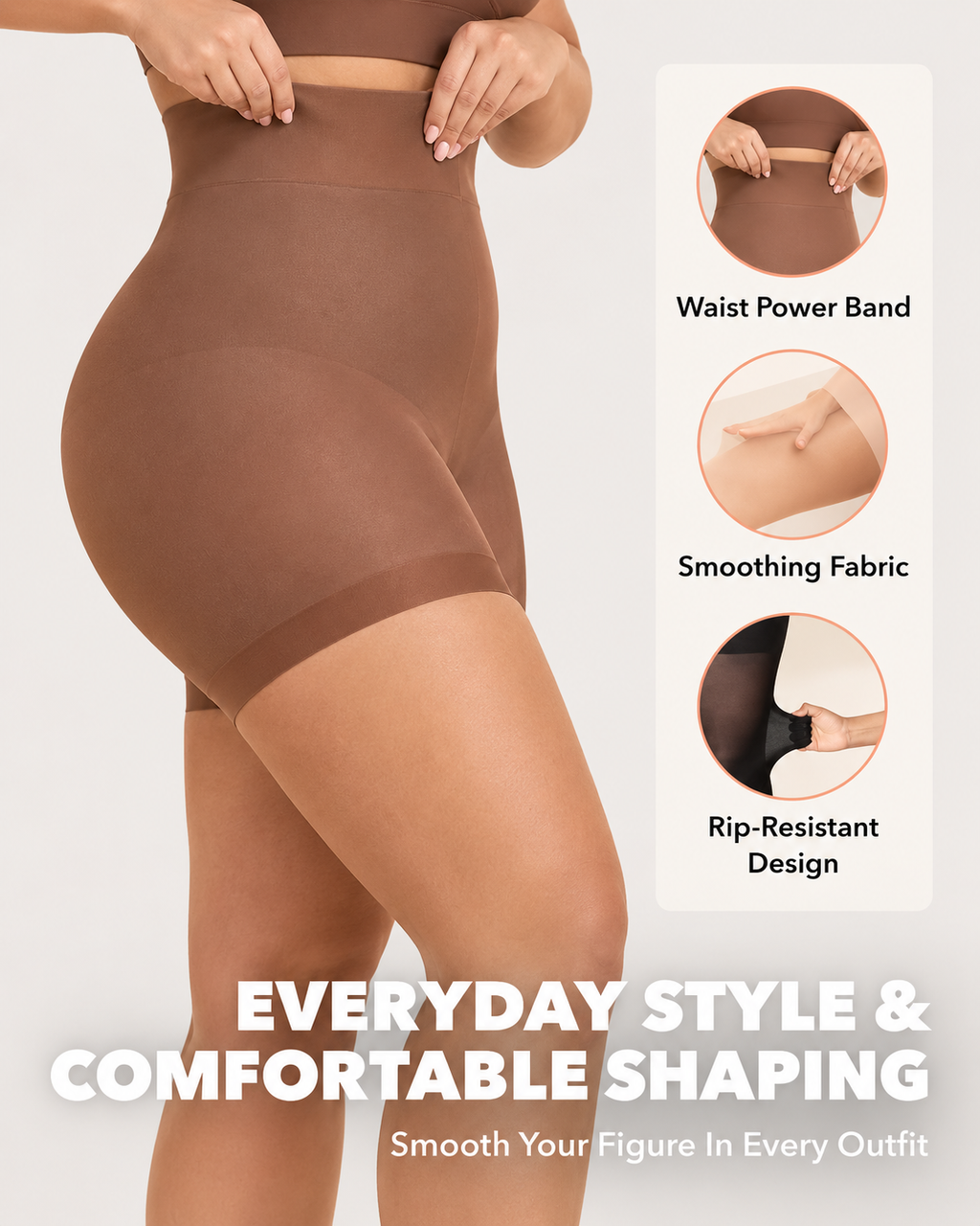 Leggings modellanti coprenti ultra-resistenti con controllo addome e sollevamento glutei