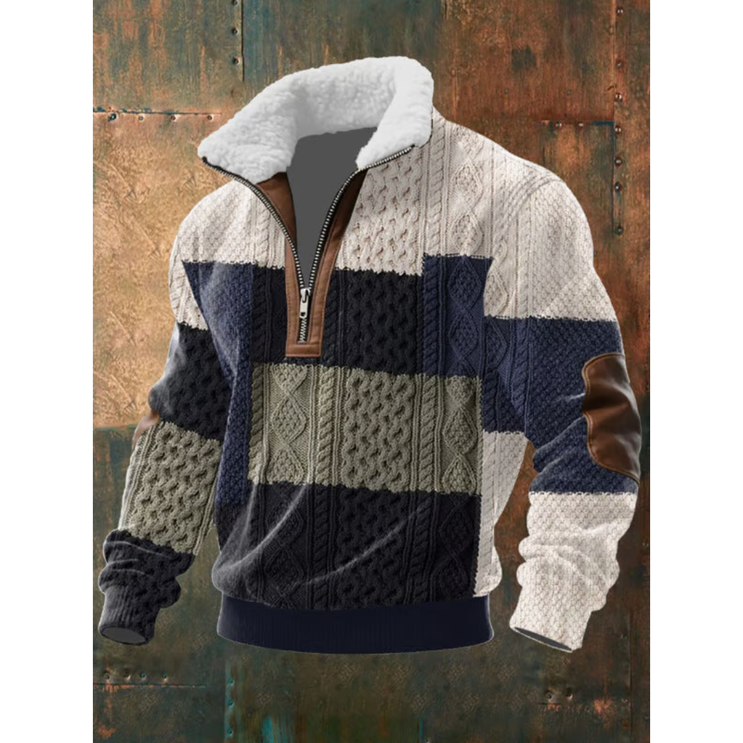 Polaire en jersey zippée