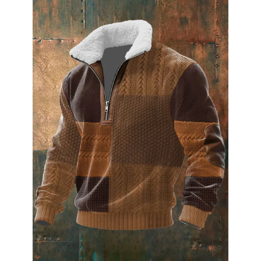 Polaire en jersey zippée