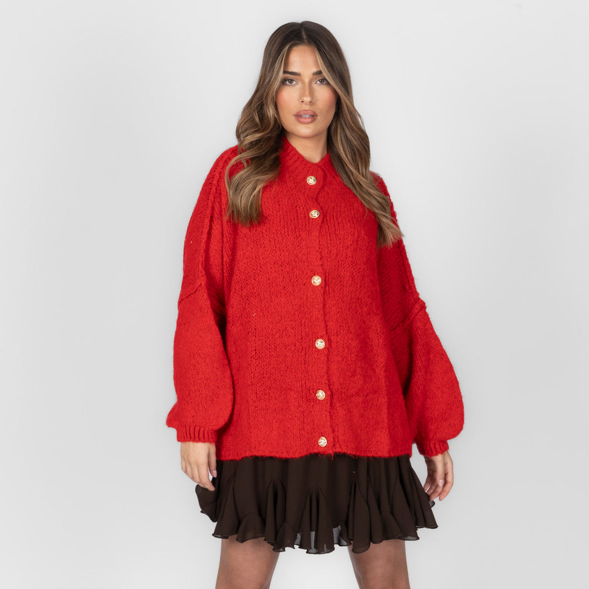 Cárdigan oversize "CozyGlam"