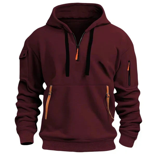 Sweat à capuche coupe décontractée