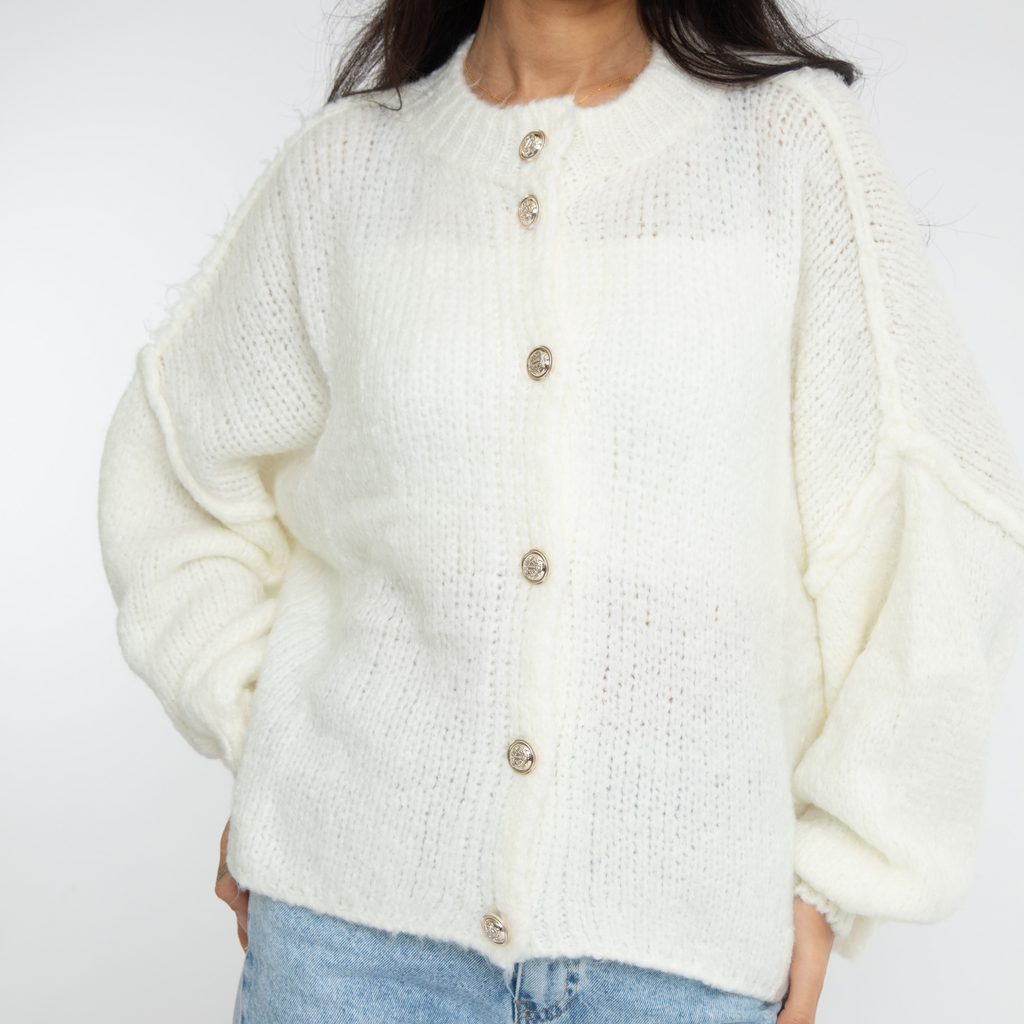 Càrdigan oversize llarg