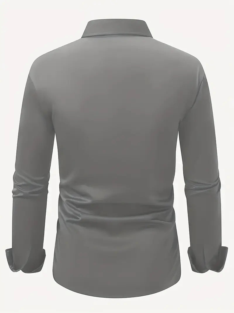 Camisa clásica de manga larga
