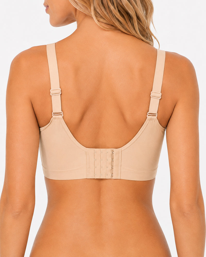 Reggiseno push-up ultra-sottile, comodo e senza cuciture, con scollo a V profonda