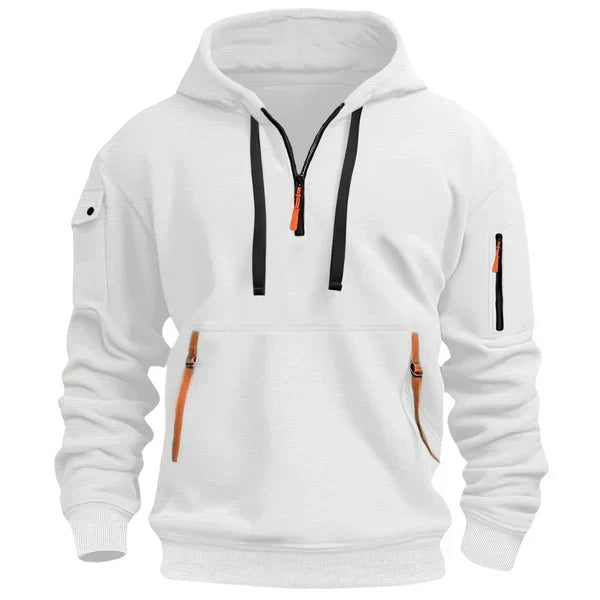Sweat à capuche coupe décontractée