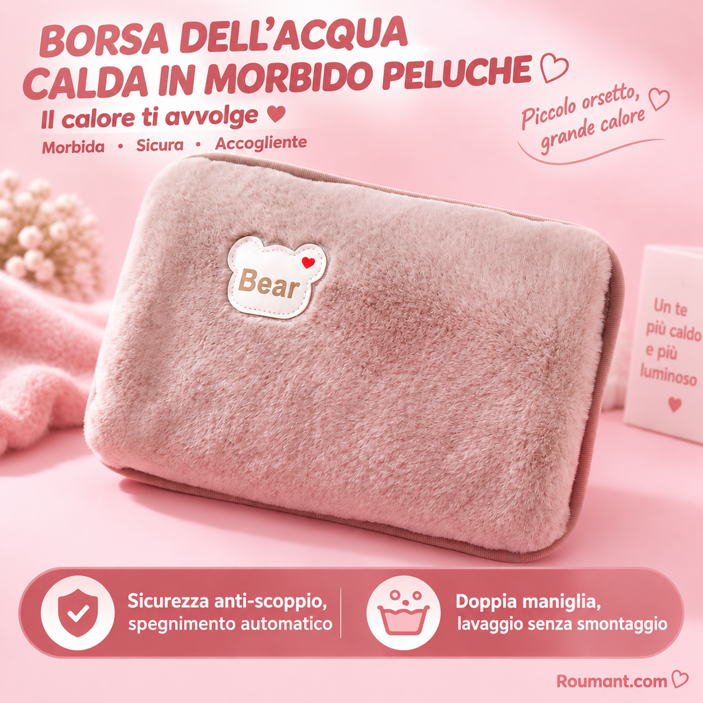 Bossa d'aigua elèctrica recarregable anti-explosió