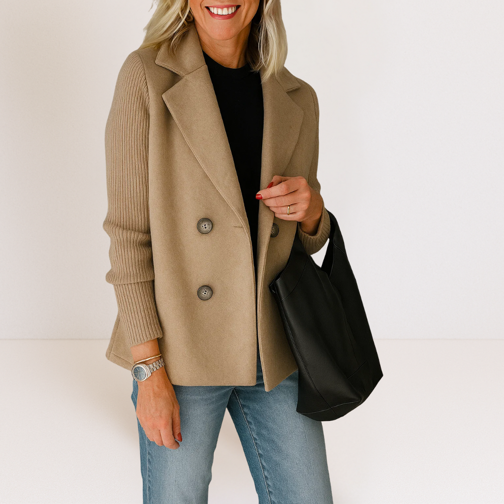 Veste courte en laine