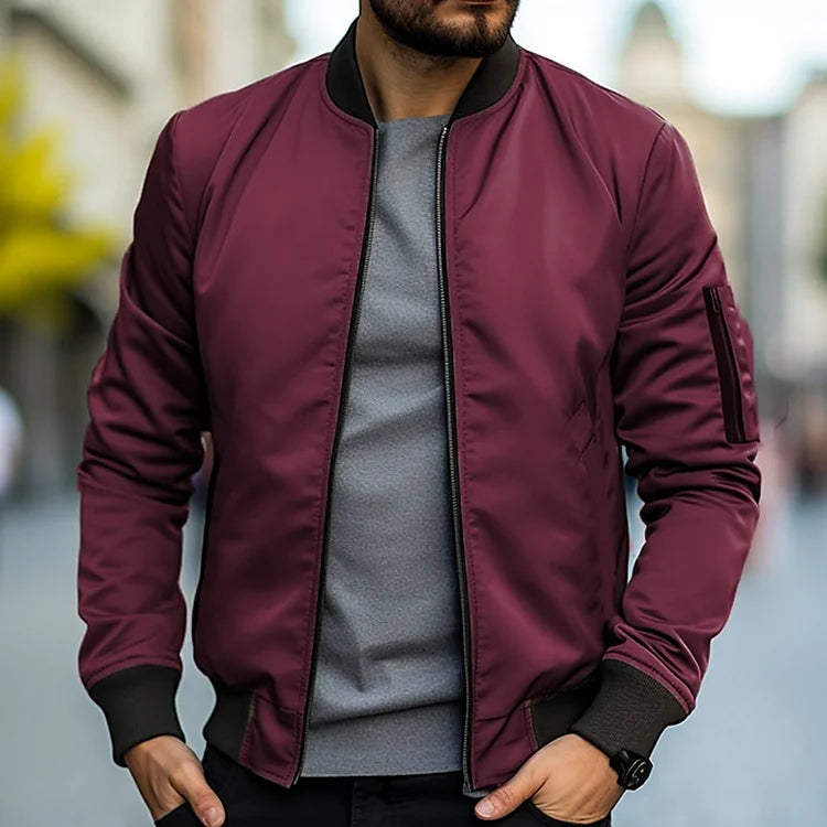 Chaqueta bomber casual y elegante