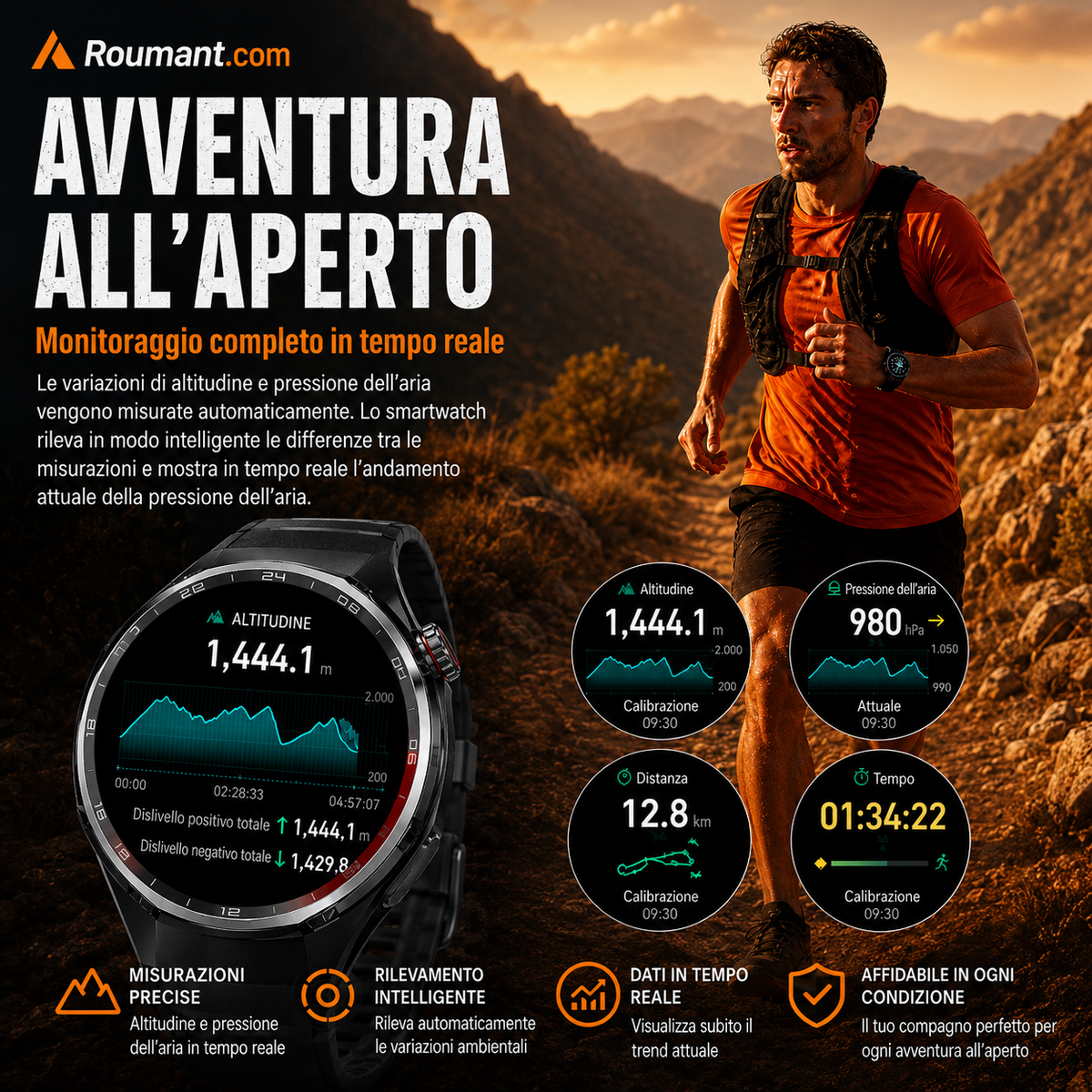Reloj inteligente GT6 Pro con llamadas Bluetooth