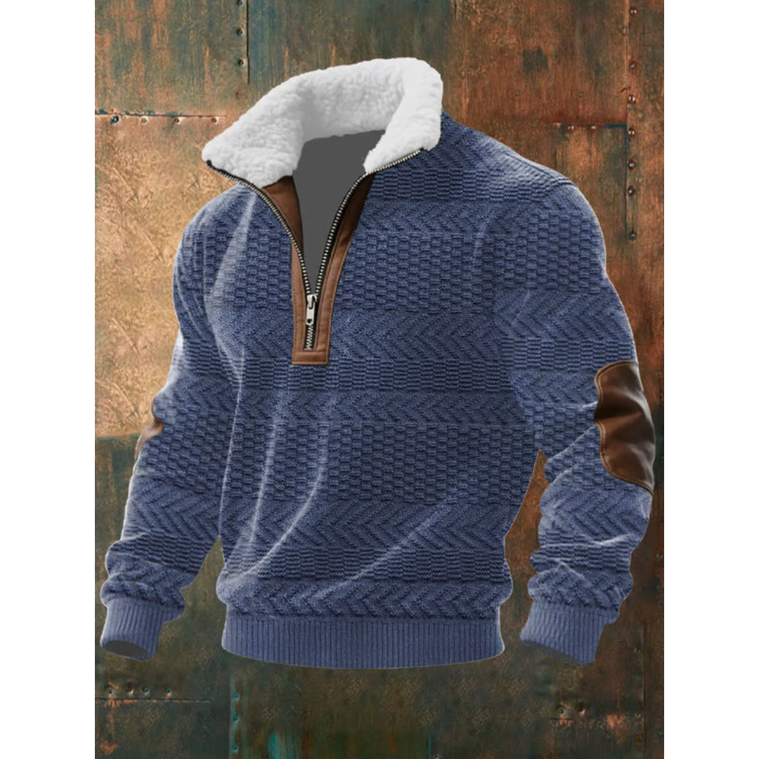 Polaire en jersey zippée