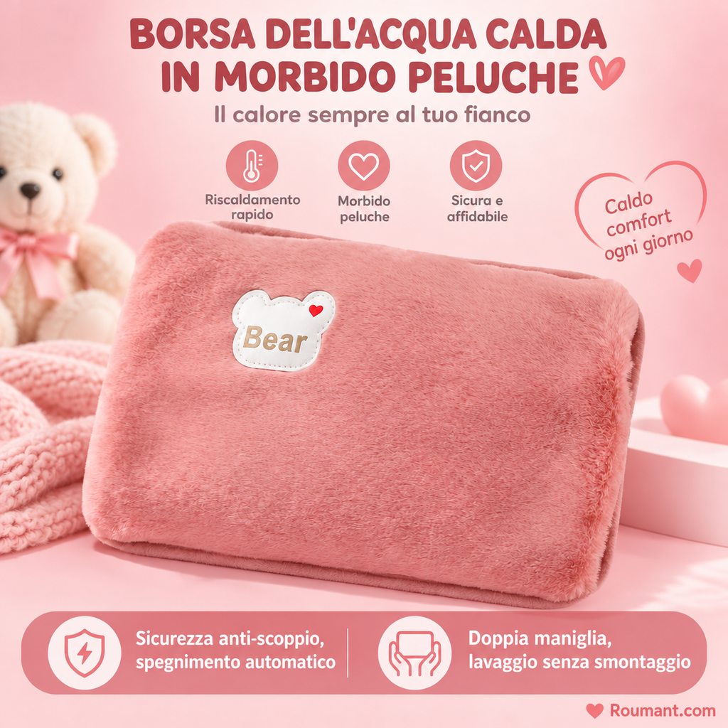 Bossa d'aigua elèctrica recarregable anti-explosió