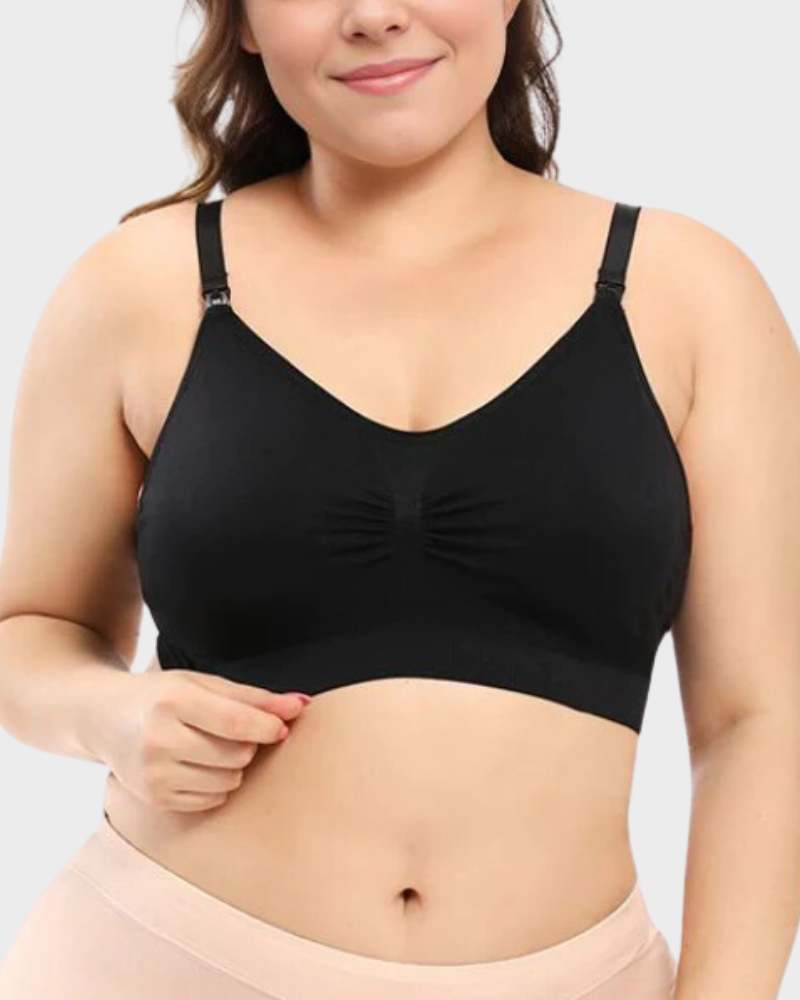 Reggiseno da allattamento senza cuciture taglie forti