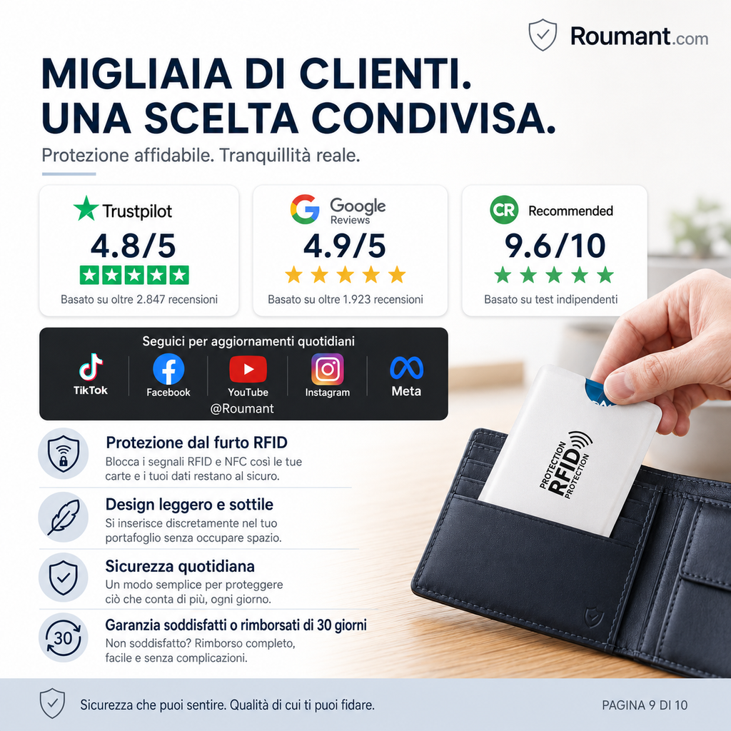 RFID-beskyttelsesetuier for bankkort