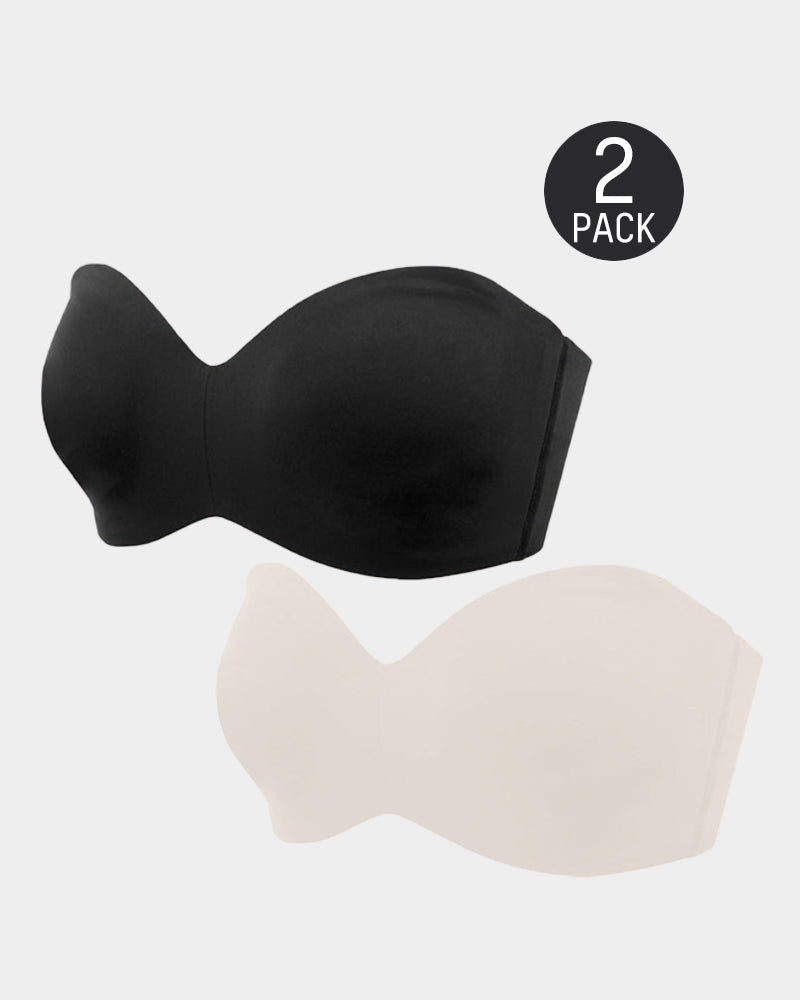 Llot de 2 sostenidors bandeau convertibles antilliscants manteniment total