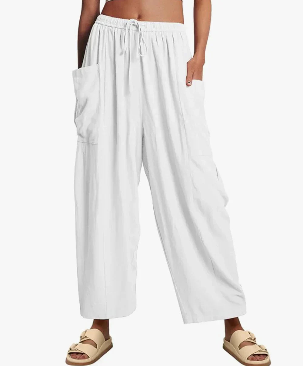 Pantaloni a gamba larga senza sforzo