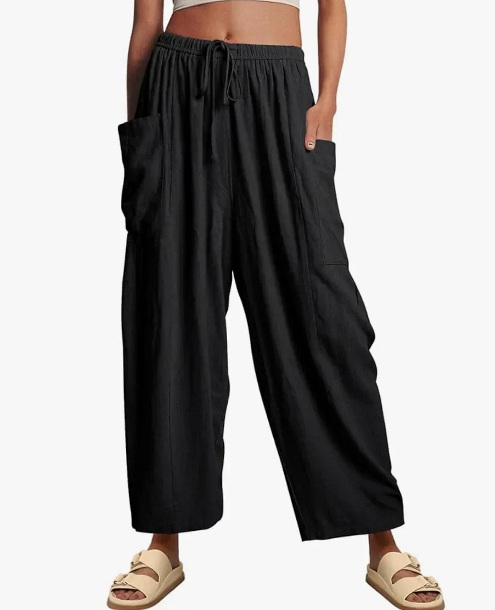 Pantaloni a gamba larga senza sforzo