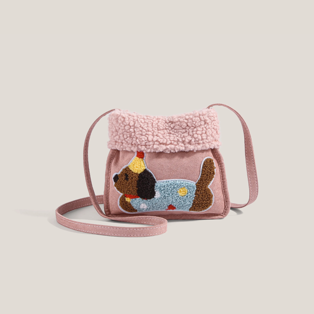 Borsa a tracolla ricamata