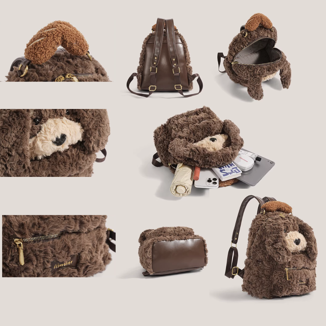 Zaino di peluche