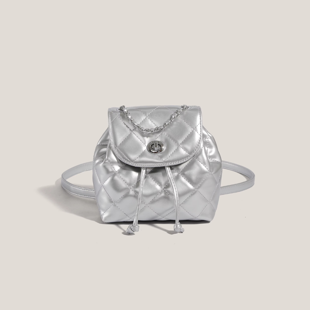 Borsa trapuntata con catena