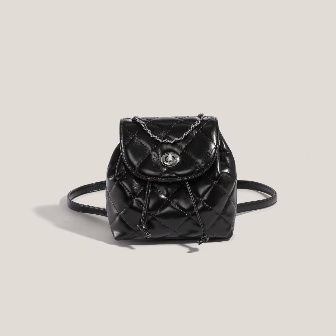 Borsa trapuntata con catena