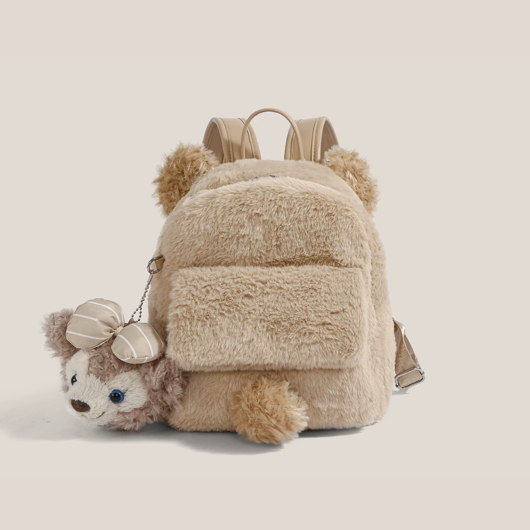Zaino compatto di peluche