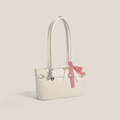 Bolso tote con lazo estructurado