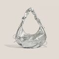 Pochette froncée volumineuse