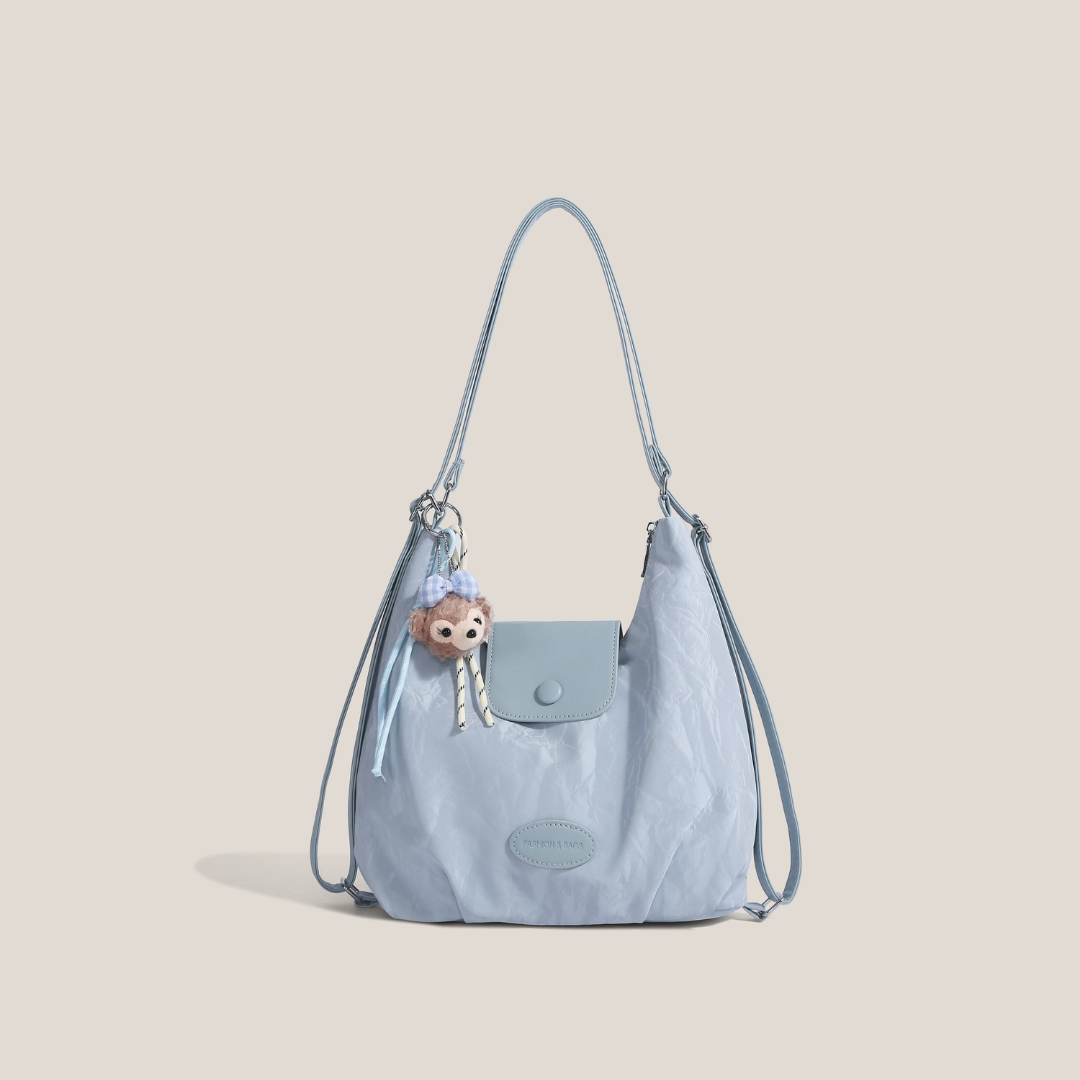 Borsa tote con cordino