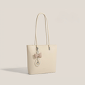 Bolso tote vintage con lazo