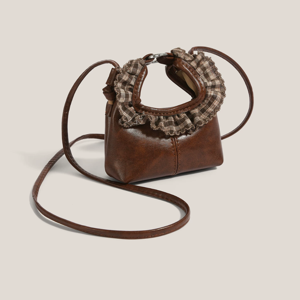 Sac bandoulière à volant