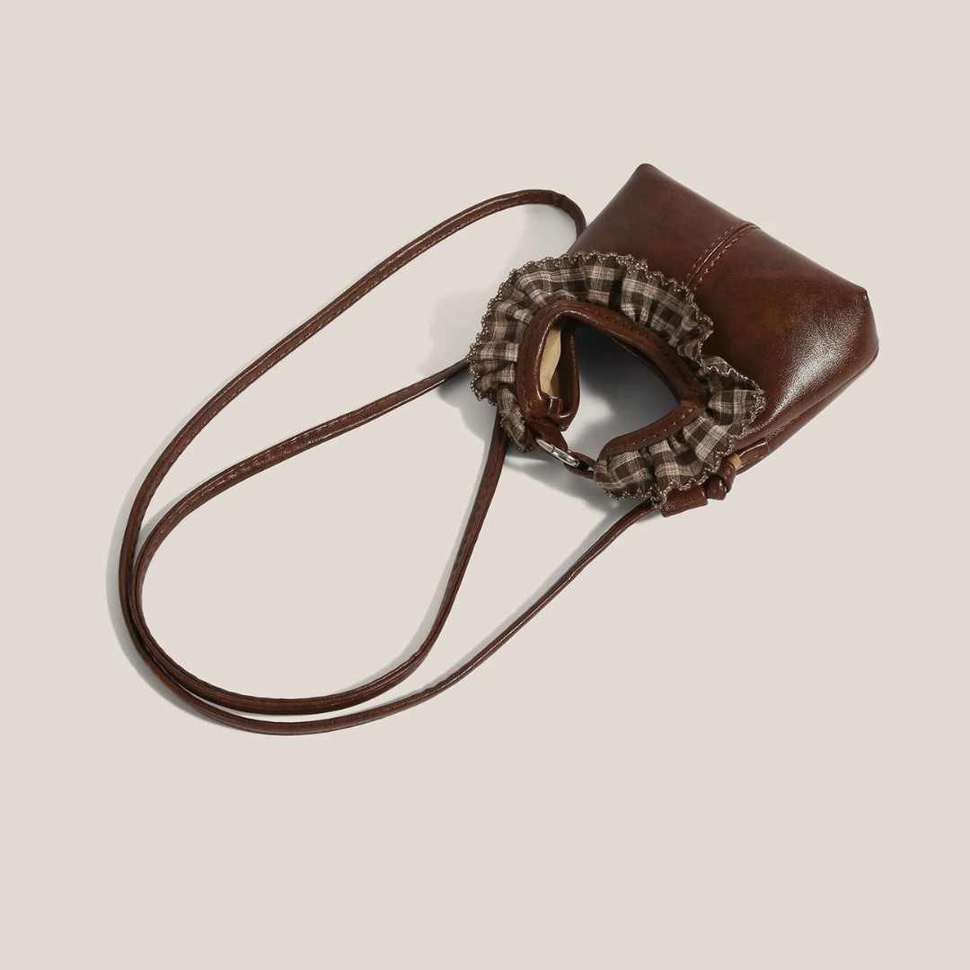 Sac bandoulière à volant