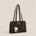 Bolso tote con solapa frontal
