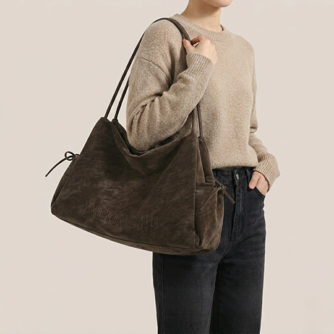 Bolso de hombro amplio