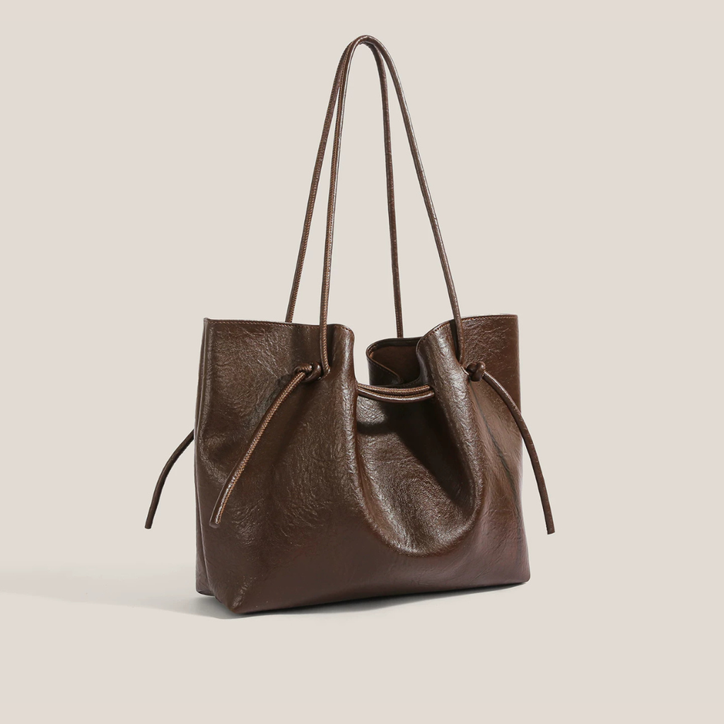 Sac cabas froncé