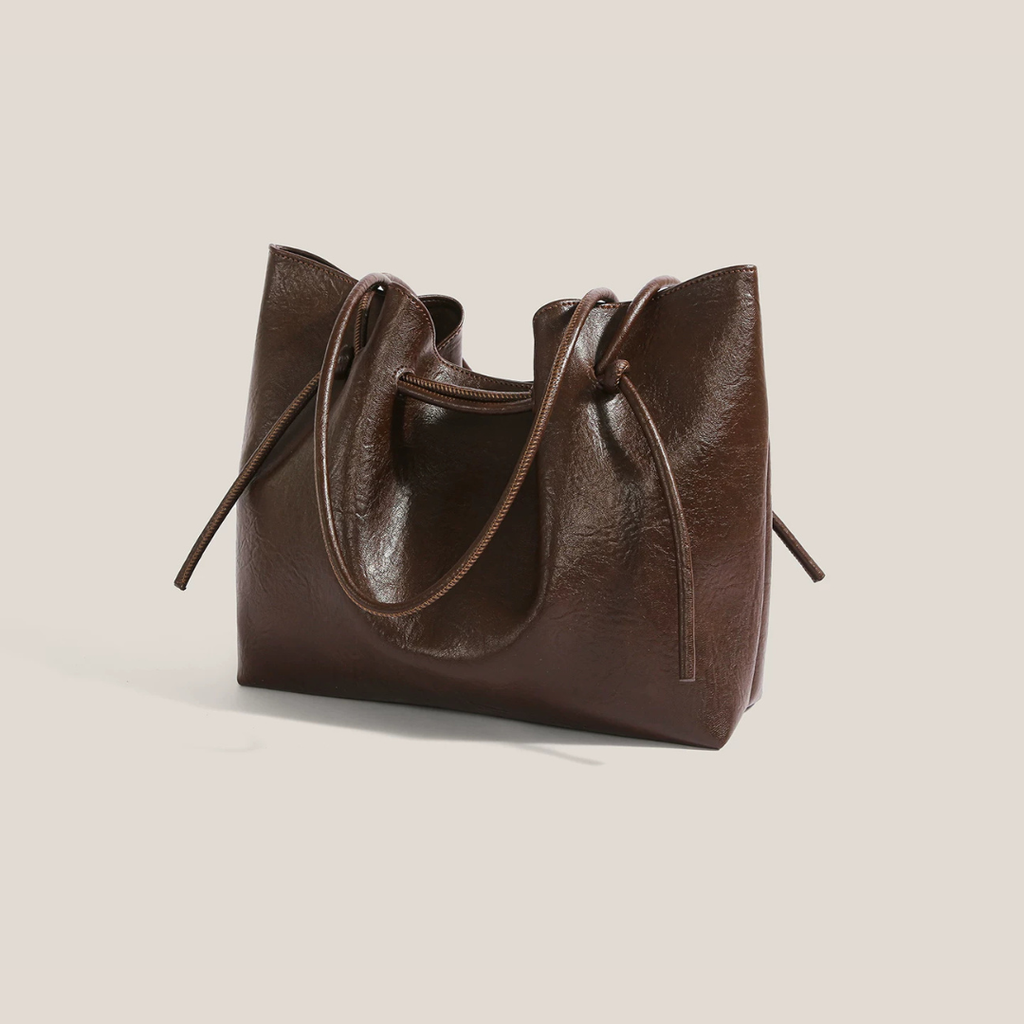Sac cabas froncé