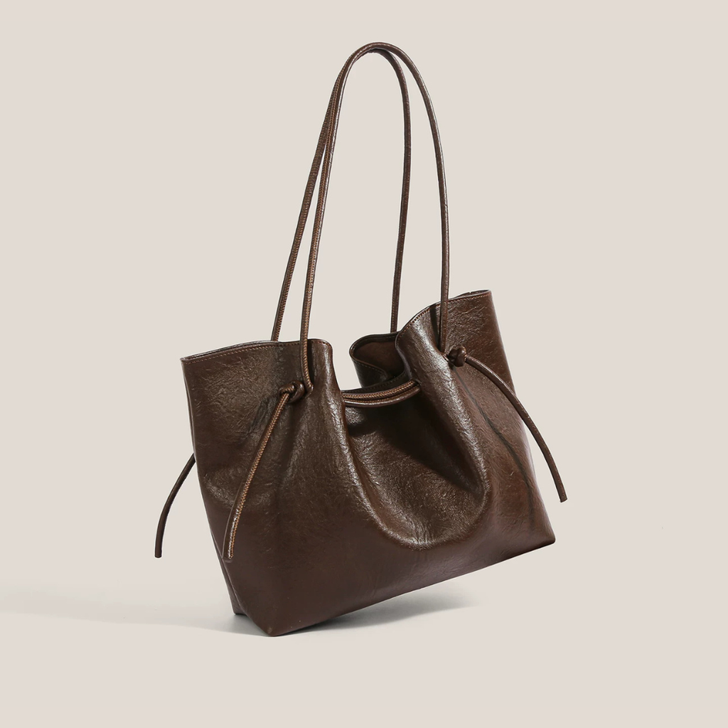 Sac cabas froncé