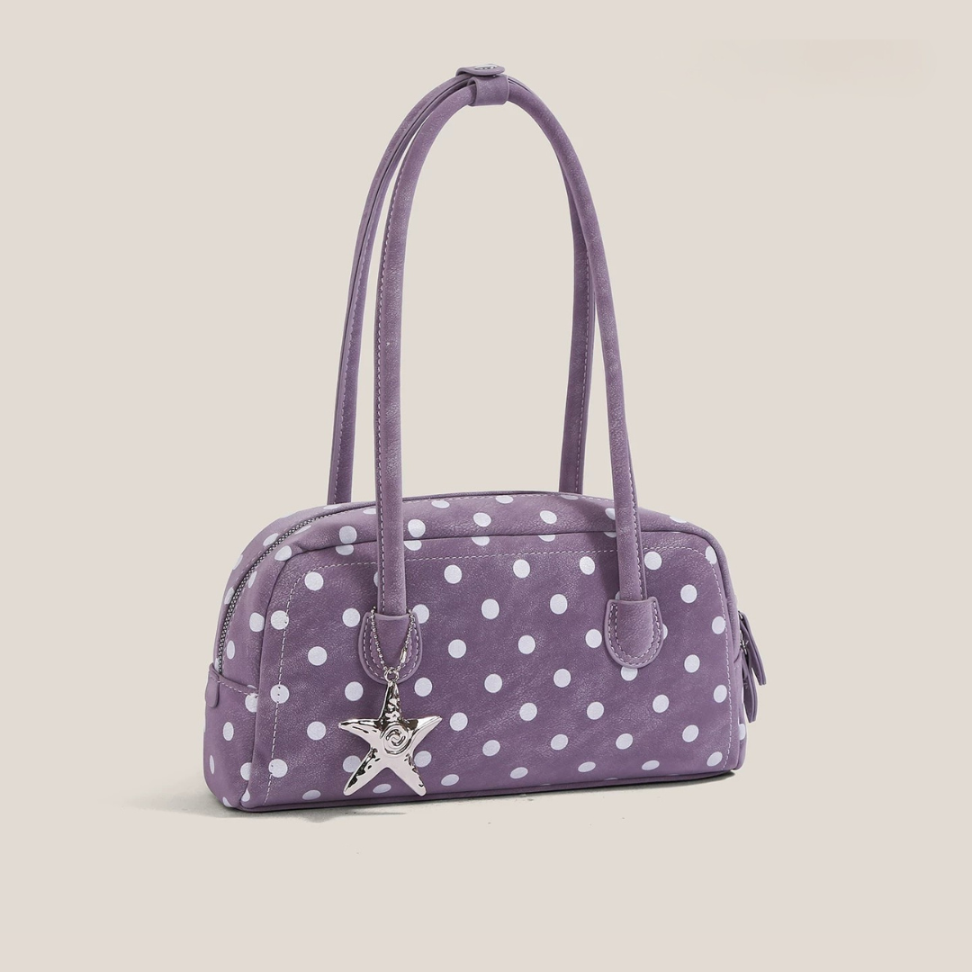 Borsa a tracolla a pois