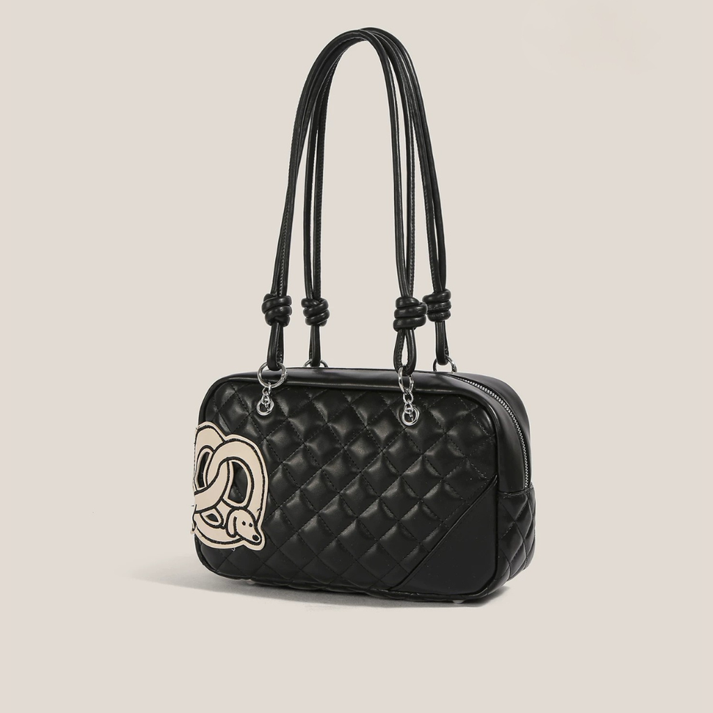Sac à bandoulière matelassé