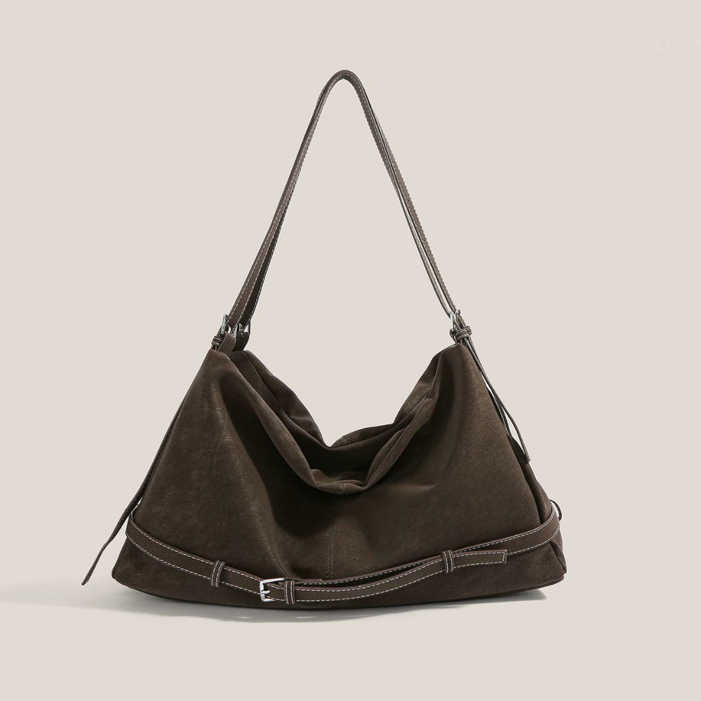 Sac à bandoulière en daim