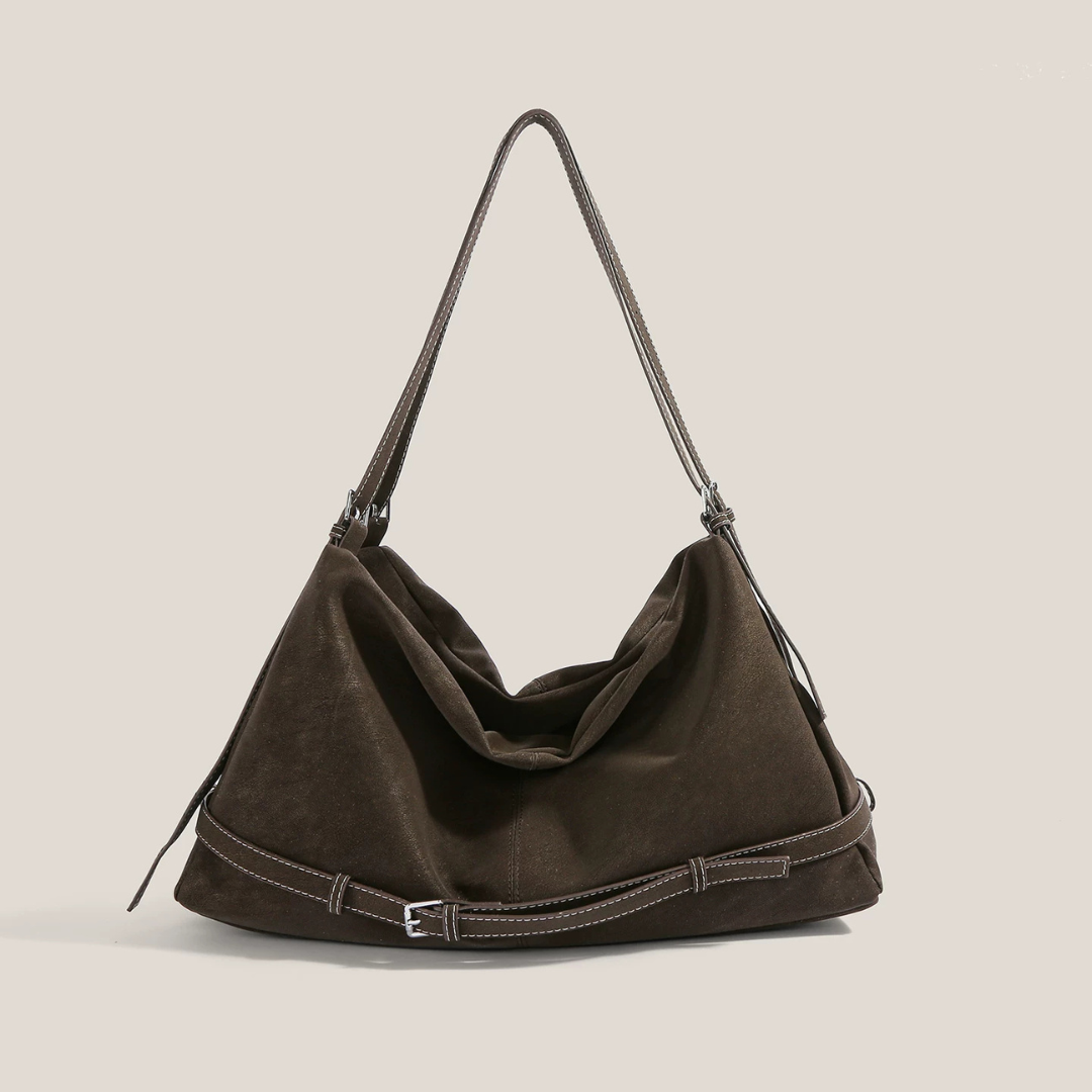 Sac à bandoulière en daim