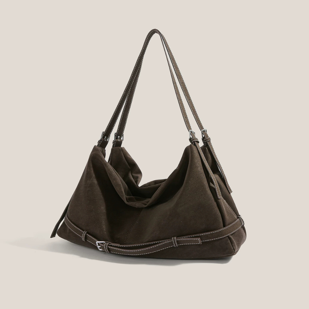 Sac à bandoulière en daim