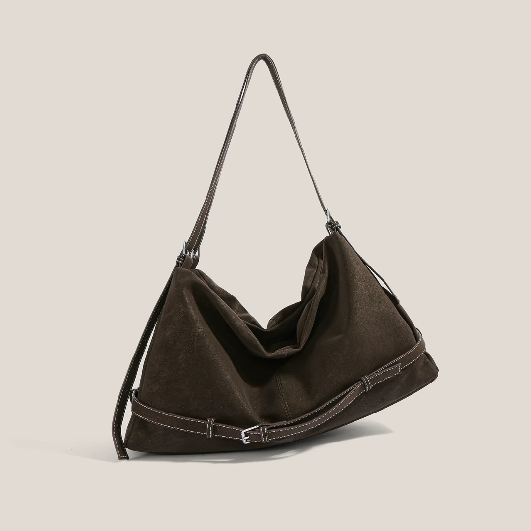 Sac à bandoulière en daim