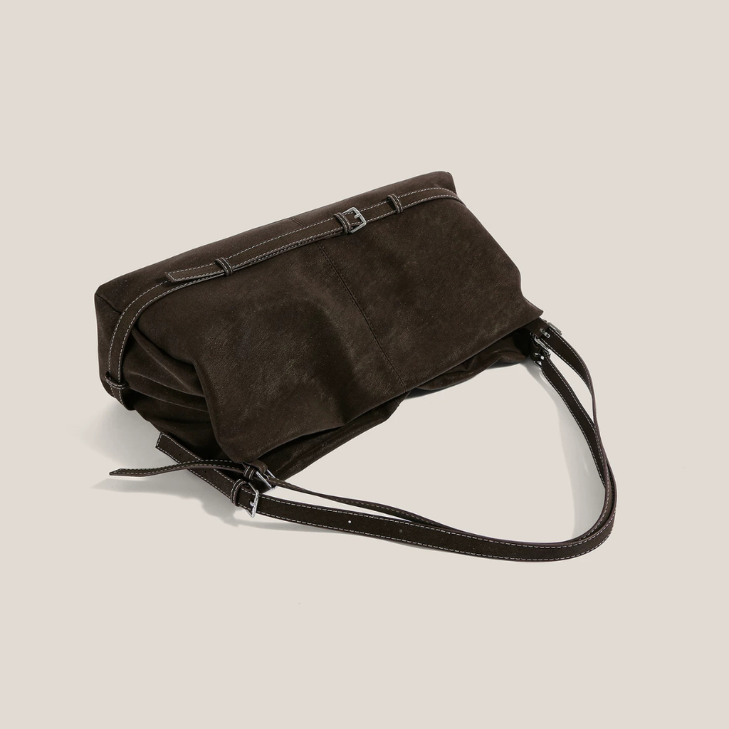 Sac à bandoulière en daim