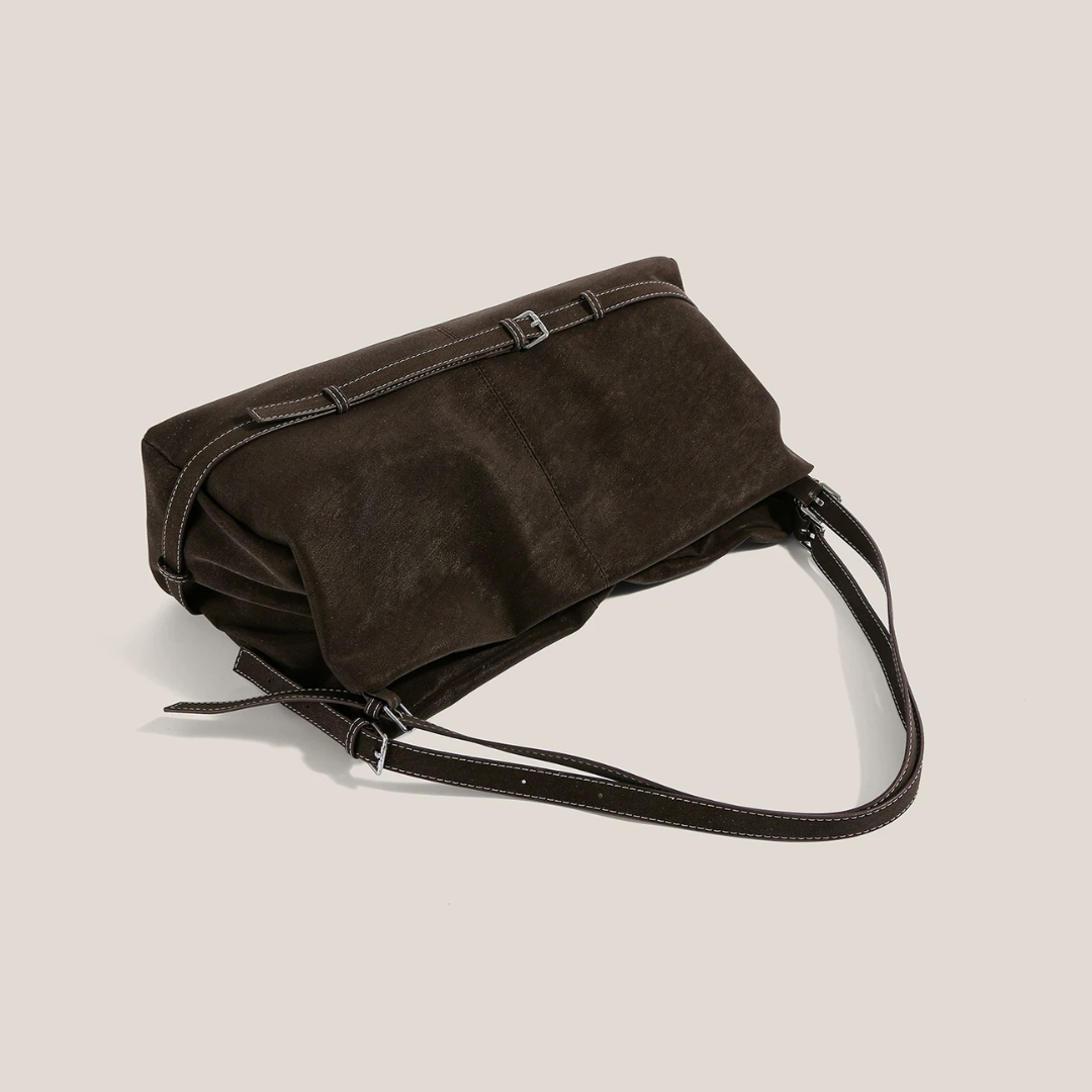Sac à bandoulière en daim
