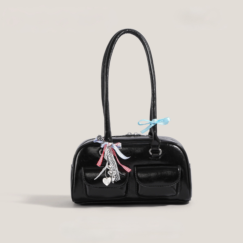 Bolso tote brillante