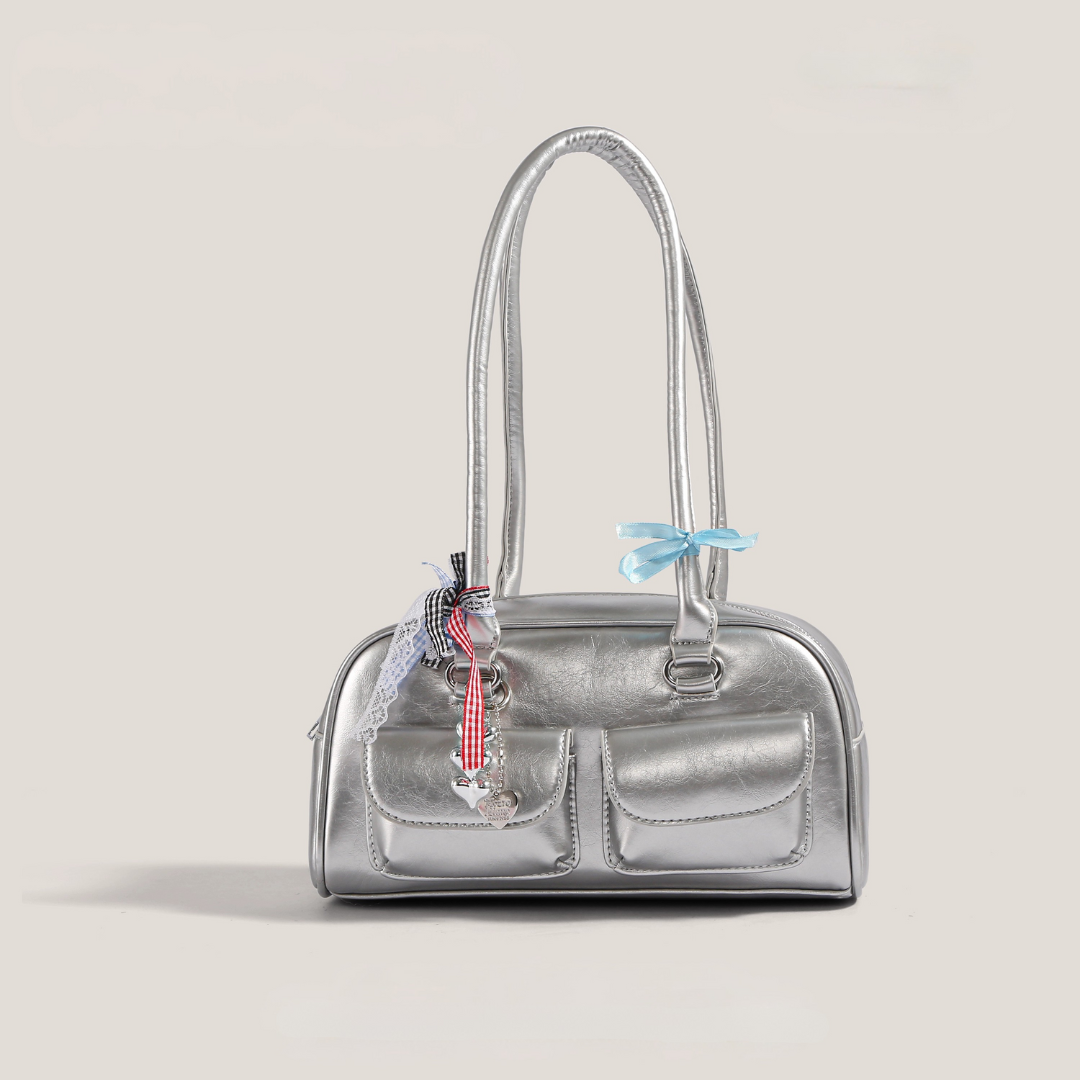 Borsa tote brillante