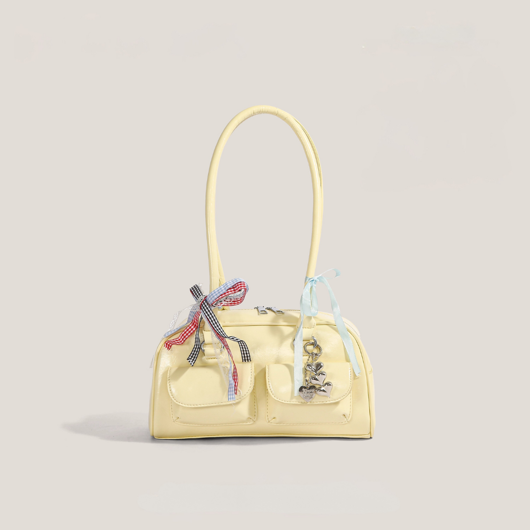 Borsa tote brillante