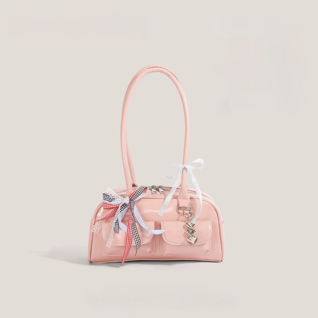 Borsa tote brillante