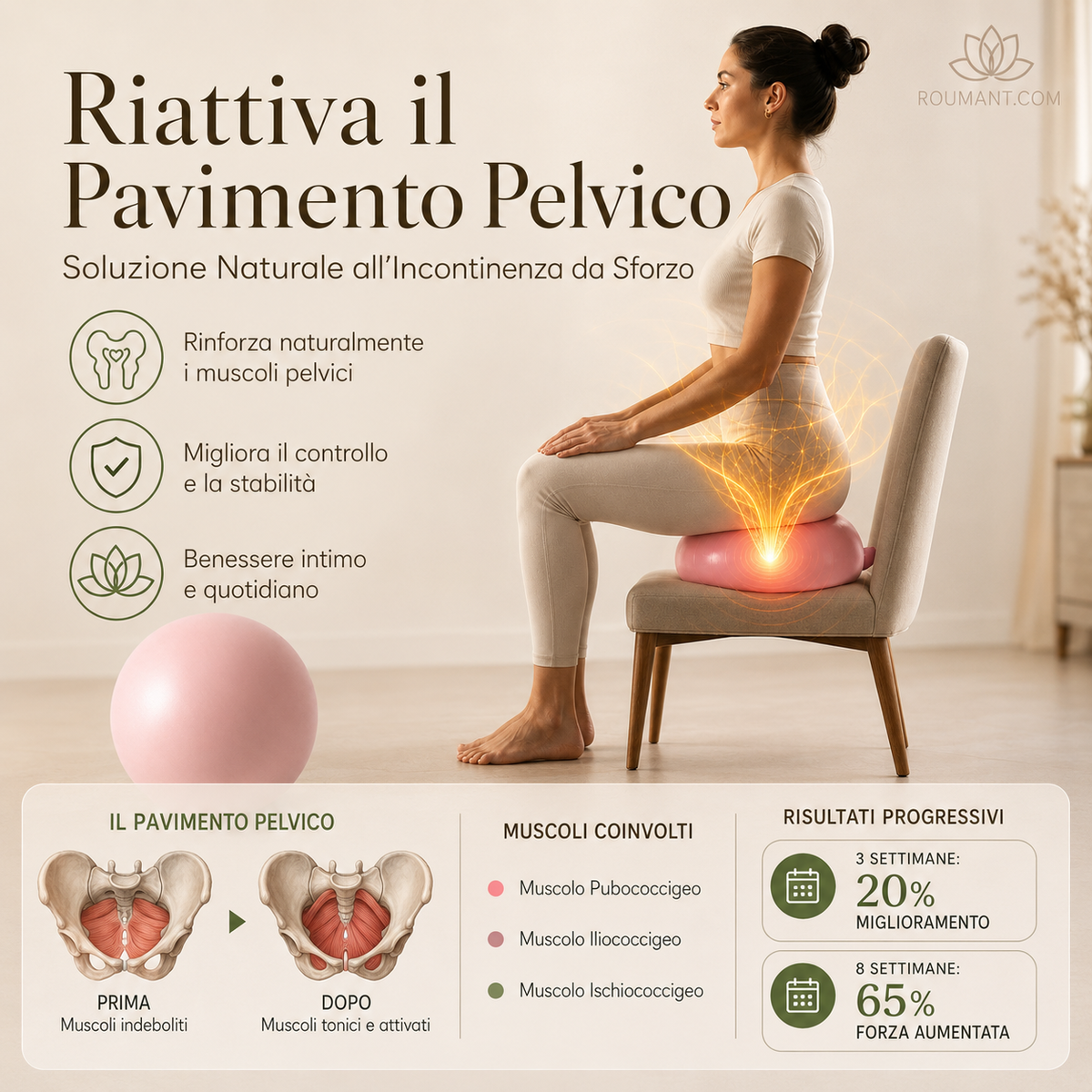 Pilota de pilates antidespresa de 9 polzades amb bomba